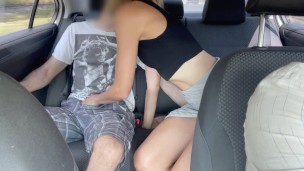 Fucked a STRANGER in an Uber BAREBACK