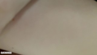 Stepson fucked his stepmom in the ass while his father was at work
