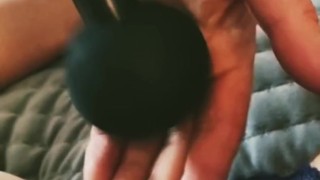 Massage gun - Dry Hump INTENSE Finger Fuck