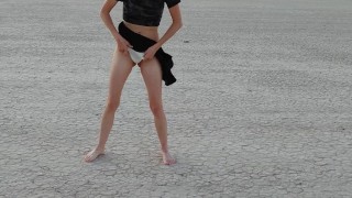 Peeing in the Desert 2
