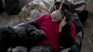Cute murrsuit bunny masturbates until full satisfaction ♥ ;)