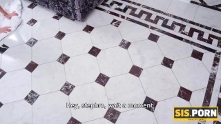 SISPORN. Pussy-nailing is what stepsiblings need instead of cleaning