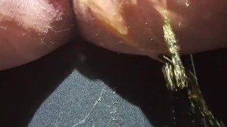 Pissing on a chair 2