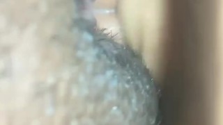 Ebony Fat Creamy Pussy 
