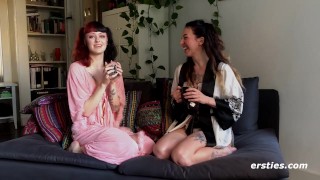 These Two Dutch Tattoo Girls Look Incredibly Hot During Sex!