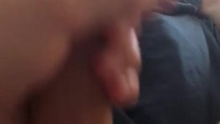 Young 21 Year Old Guy Moans Quietly While Teasing His Cock