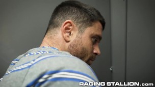 Beau Butler Gets A Good Fuck In Truck Stop Bathroom - RagingStallion