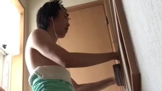 [Libido Vaccine ♥] Japanese slutty bitch masturbating while working on a computer ♥♥♥♥ [Anal]