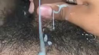 Male solo masturbation