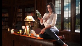 TREASURE OF NADIA 17 - DIANA KEEP A SECRET WITH A MAP WITH ME, I NEED TO REWARD HER