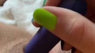 cute swollen pussy cums hard 