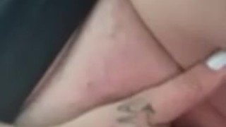 GanjaGoth - Stepsister fingering and squirting!