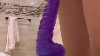 Clapping My Cheeks In My New Shower