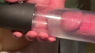 Teaser Pump while looking at my new Toy