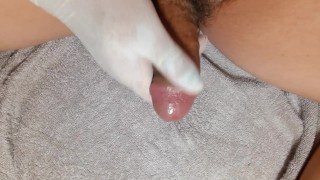 Hairy Juicy Cock Cumming