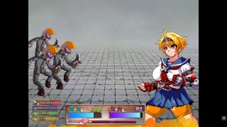 Kamikaze Kommittee Ouka RPG [Hentai sex game] Ep.1 Fighting bad bully guys with sexy karate pose