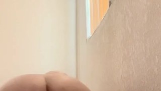 Riding a dildo with my fat juicy ass