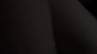  girl plays with wet pussy , breathing hard and moaning 