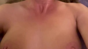 Hot Wife gets Fucked and takes a Huge Load of Cum