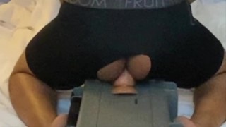Horny bubble rides toy