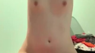 Ride and say please suck my nips