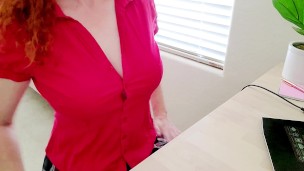 ASMR JOI At Work In The Office When Hot Little Intern Gives Boss Jerk Off Instructions!