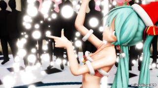 Hentai MMD - Christmas Miku 好き雪ポロリマジック (mikuline39) PLAY HERE: tinyurl com/hentgame