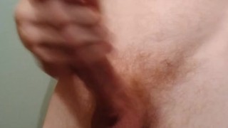 Was beating my ginger dick then decided to record