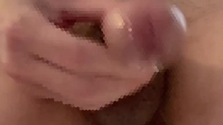 【女性向け】色白変態男子が朝から我慢できずに喘ぎ声オナニーで濃厚ザーメンをビクビク大量射精！Japanese big cock huge comshot 