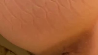 Peeing with nice little ass