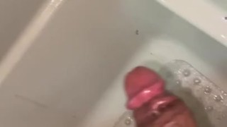 BBC Shower Cumshot 
