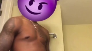 PLAYING WITH MY BIG DICK WISHING I HAS SOMEONE TO FUCK