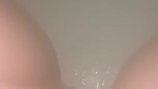 Playing with my Pussy in the shower 