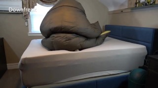 LONG VERSION Humping My Huge Down bag When Wife is Away. I know it's Wrong But I Can't Stop