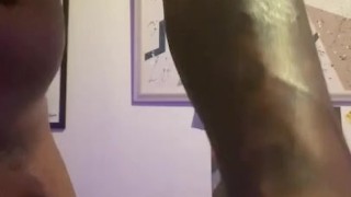Bossnasty plays with oil