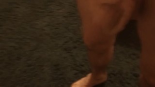 Masturbating until I cum on my mirror