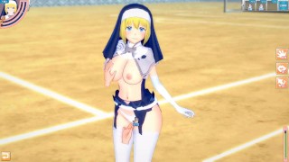 【エロゲコイカツ！ ]火（火）シスターアイリス3DCG巨乳アニメ動画【変態ゲームコイカツ！ シスターアイリス（アニメ3DCGビデオ）