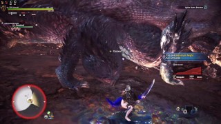 Hot Fox Girl Fucks Big Black Dragon | Monster Hunter World Iceborne