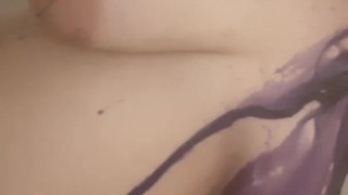 Drip dye over tits 2