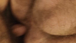 Follando el culo a mi oso