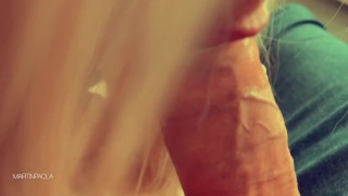 Hot milf in short pink shorts seduced me. Big White Ass Rides Big Cock! Perfect body!