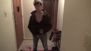 Anyone Want to See A Naked Horny Pilot Jerking Off!