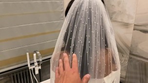 amateur zombie slut bride sucked the sperm to the last drop