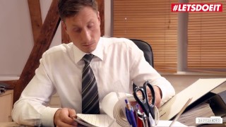 BUMSBUERO - Naughty Secretary Lena Nitro Can't Contain Her Lust For Hard Cock - LETSDOEIT