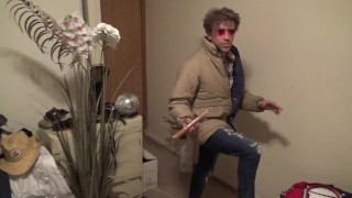 Jock with Dreams A Cigar & Undresses from Cannabis Undies!