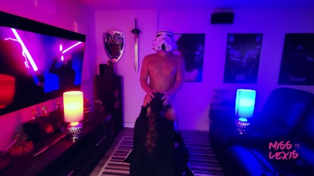 Hot DARTH VADER Fucks Horny STORM TROOPER  Star Wars Porn Parody