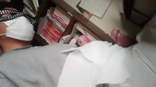 着衣のままでノーハンドオナニー♡♡