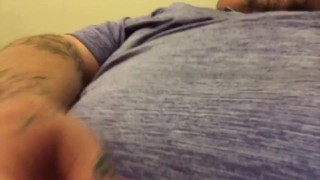 Choking the chicken 🐔 (Turkey Head) HUGE BALLS for an exciting Thanksgiving Festive CumLoad Special