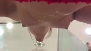 sloppy deepthroat under view 