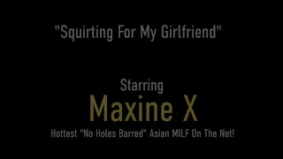 No Stress, Just Squirt! Nyssa Nevers Fucks Busty Maxine X!